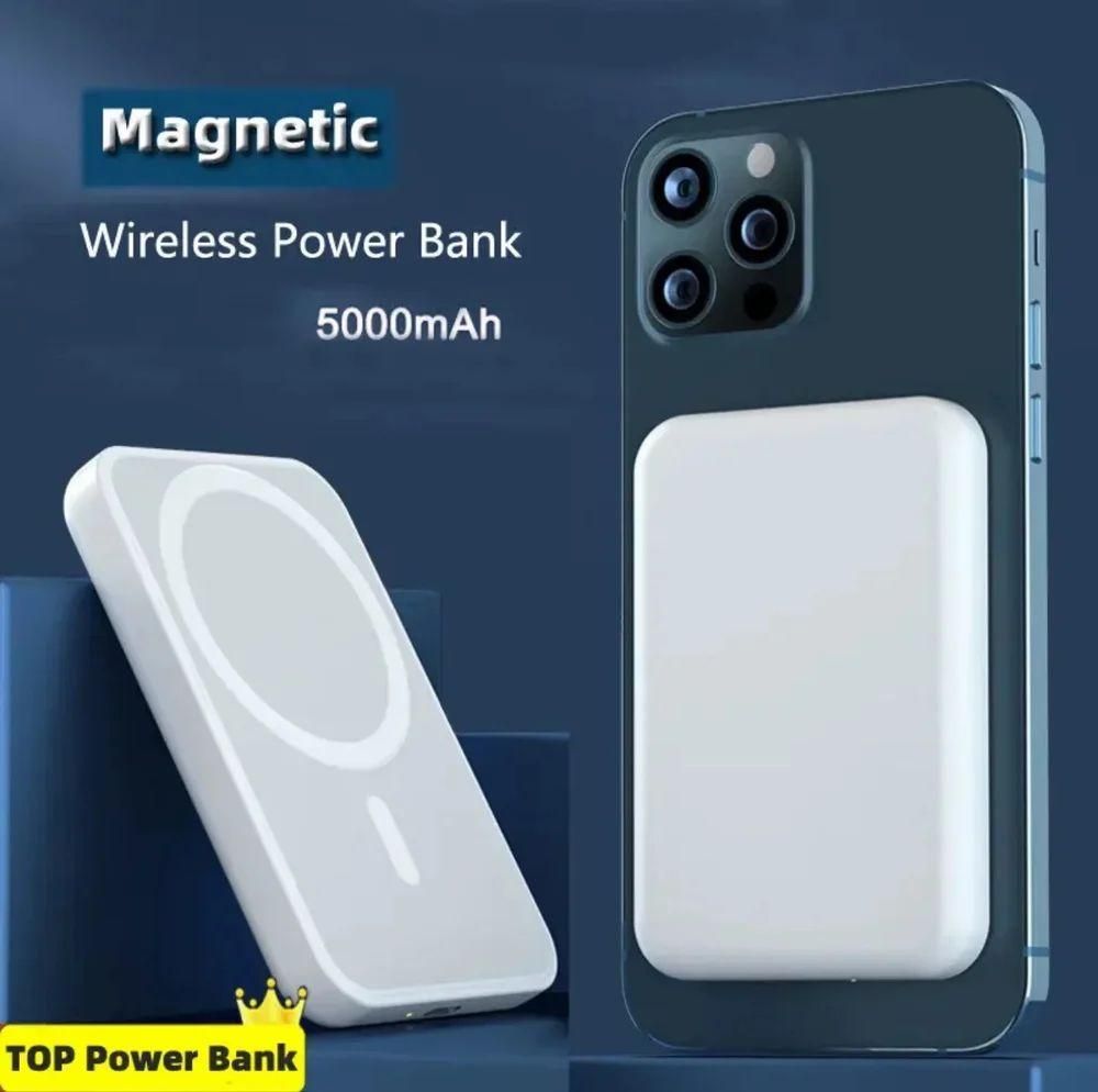 Ultra slim Wireless Magnetic Power Bank